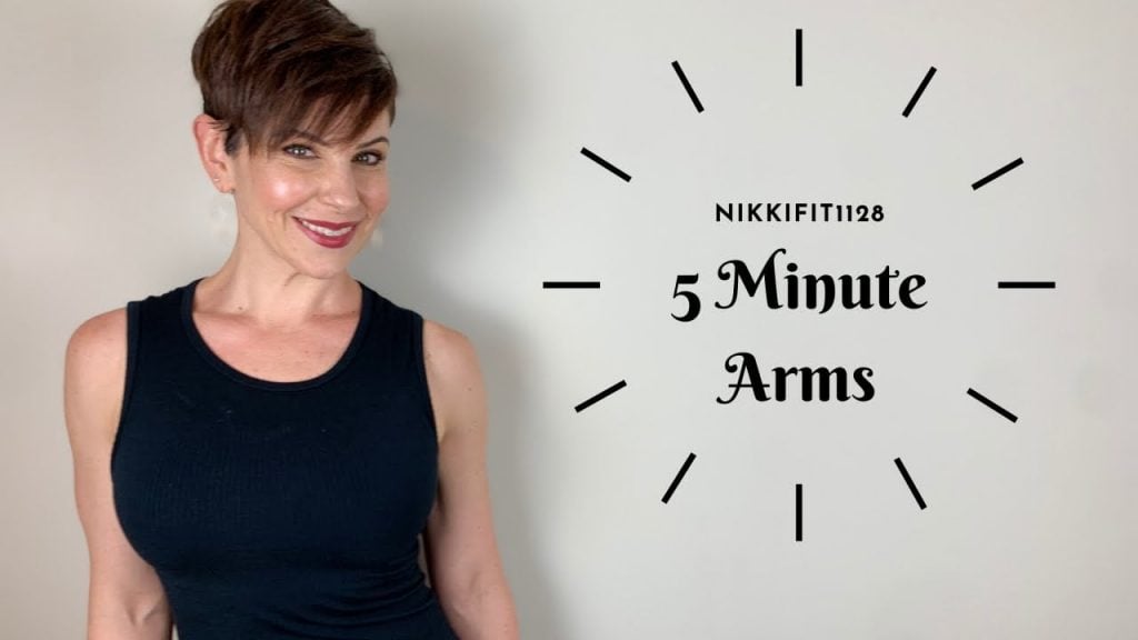5 MINUTE ARM WORKOUT NO WEIGHTS - NIKKIFIT1128